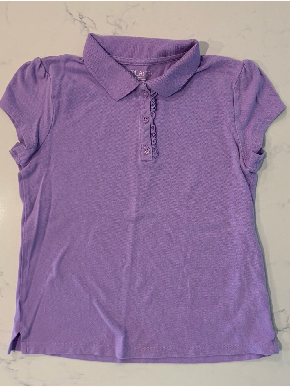 Children’s Place Girls' Lavender Polo Top School Uniform